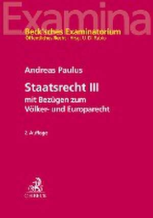 Staatsrecht III de Andreas Paulus