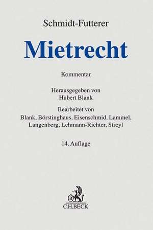 Mietrecht de Hubert Blank
