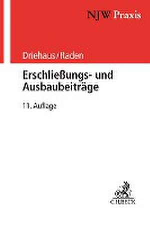 Erschließungs- und Ausbaubeiträge de Hans-Joachim Driehaus