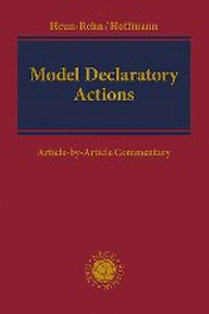 Model Declaratory Actions - German Collective Consumer Litigation de Stefan Heun-Rehn