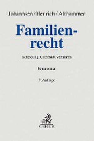 Familienrecht de Dieter Henrich