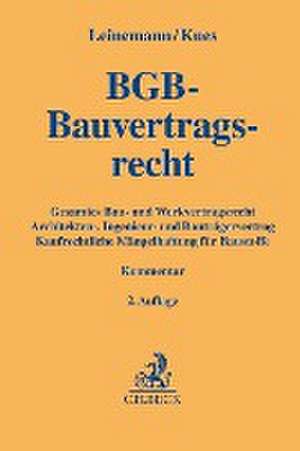 BGB-Bauvertragsrecht de Ralf Leinemann