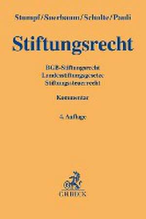 Stiftungsrecht de Christoph Stumpf