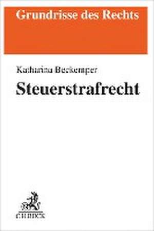 Steuerstrafrecht de Katharina Beckemper