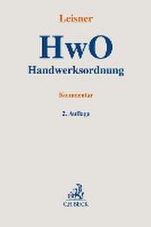 Handwerksordnung de Walter Georg Leisner