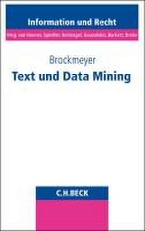 Text und Data Mining de Henning Brockmeyer