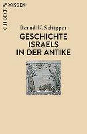 Geschichte Israels in der Antike de Bernd U. Schipper