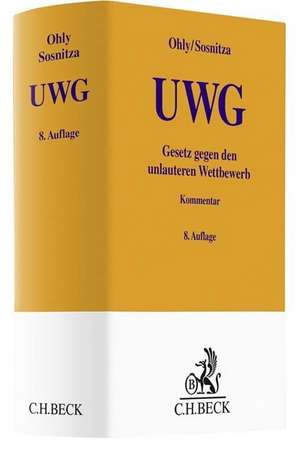 Gesetz gegen den unlauteren Wettbewerb de Ansgar Ohly