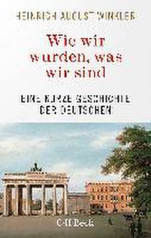 Wie wir wurden, was wir sind de Heinrich August Winkler