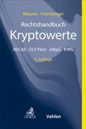Rechtshandbuch Kryptowerte de Philipp Maume