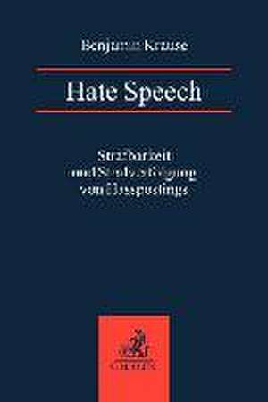 Hate Speech de Benjamin Krause