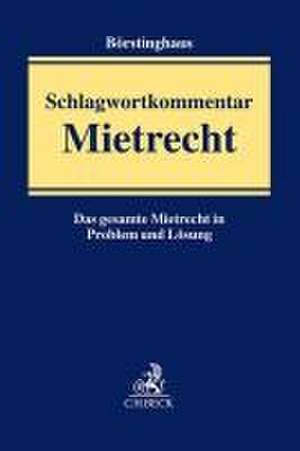 Schlagwortkommentar Mietrecht de Ulf Börstinghaus