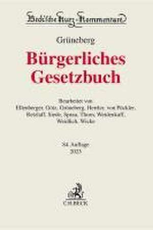 Bürgerliches Gesetzbuch de Christian Grüneberg