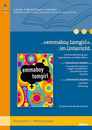 »emmaboy tomgirl« im Unterricht de Miriam Schmitt