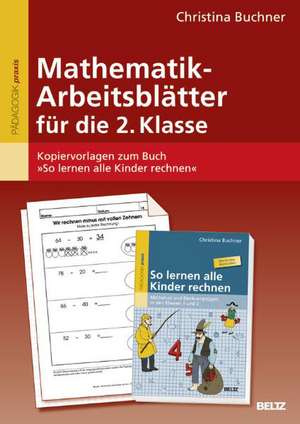 Mathematik-Arbeitsblätter für die 2. Klasse de Christina Buchner