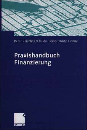 Praxishandbuch Finanzierung de Peter Reichling