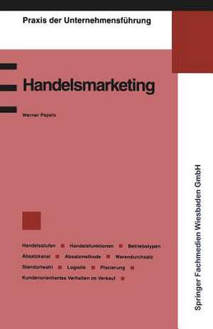 Handelsmarketing de Werner Pepels