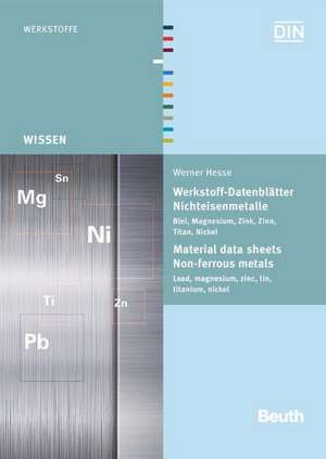 Werkstoff-Datenblätter - Nichteisenmetalle de Werner Hesse