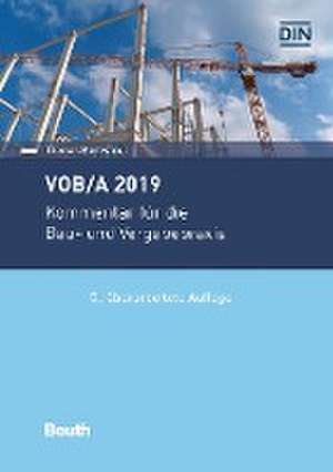 VOB/A 2019 de Thomas Mestwerdt