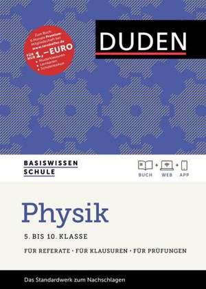 Basiswissen Schule - Physik 5. Klasse bis 10.Klasse de Lothar Meyer