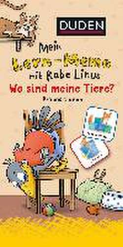 Mein Lern-Memo mit Rabe Linus - Wo sind meine Tiere? (Präpositionen) VE 3 de Dorothee Raab