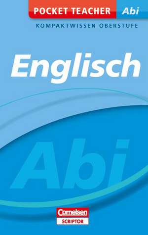 Pocket Teacher Abi Englisch de David Clarke