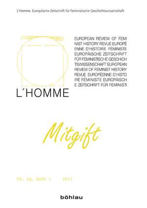 L'Homme 22/1. Mitgift de Karin Gottschalk