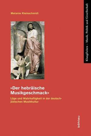 "Der hebräische Kunstgeschmack" de Melanie Kleinschmidt