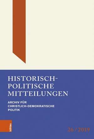 Historisch-politische Mitteilungen