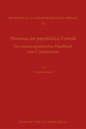 Personen im päpstlichen Umfeld de Veronika Unger