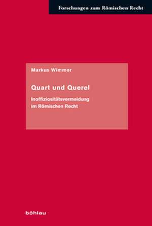 Quart und Querel de Markus Wimmer