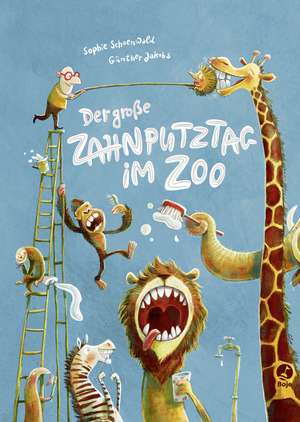 Der große Zahnputztag im Zoo (Mini-Ausgabe) de Sophie Schoenwald