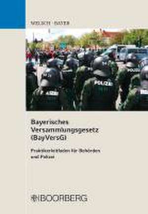 Bayerisches Versammlungsgesetz (BayVersG) de Harald Welsch