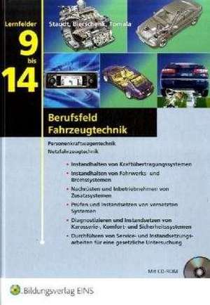 Berufsfeld Fahrzeugtechnik - Lernfeld 9-14. Mit CD-ROM