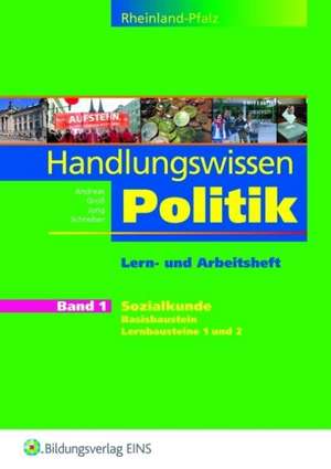 Handlungswissen Politik. Arbeitsheft. Rheinland-Pdalz