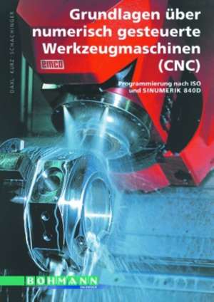 Grundlagen über numerisch gesteuerte Werkzeugmaschinen (CNC). Lehr- / Fachbuch