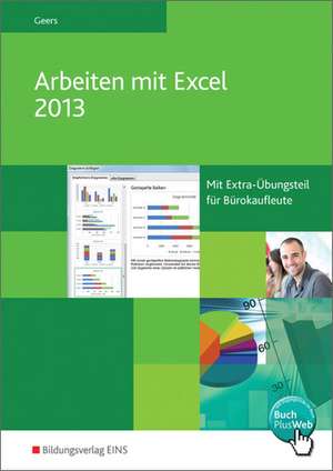 Arbeiten mit Excel 2013. Schülerband de Werner Geers