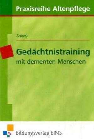 Gedächtnistraining mit dementen Menschen