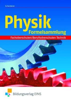 Physik Formelsammlung