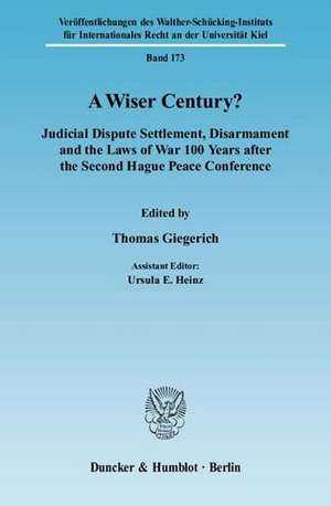 A Wiser Century? de Thomas Giegerich