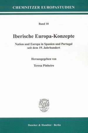 Iberische Europa-Konzepte de Teresa Pinheiro