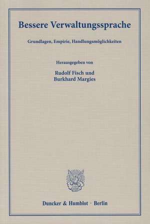 Bessere Verwaltungssprache de Rudolf Fisch