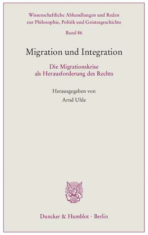 Migration und Integration de Arnd Uhle