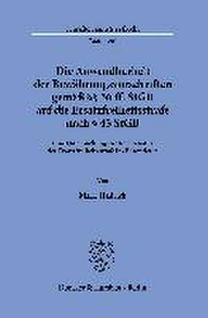 Die Anwendbarkeit der Bewährungsvorschriften gemäß §§ 56 ff. StGB auf die Ersatzfreiheitsstrafe nach § 43 StGB. de Marie Hädrich