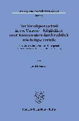 Der Vermögensnachteil in der Untreue - Möglichkeit einer Kompensation durch rechtlich missbilligte Vorteile. de Judith Maurer