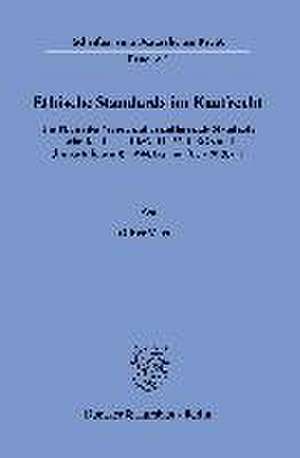 Ethische Standards im Kaufrecht. de Oliver Martis