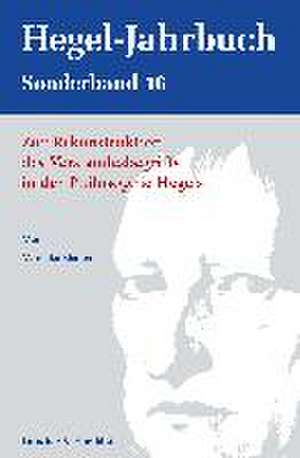 Zur Rekonstruktion des Verstandesbegriffs in der Philosophie Hegels. de Veronika Klauser