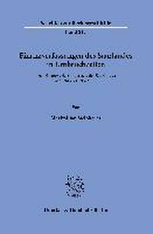 Finanzverfassungen des Saarlandes in Umbruchzeiten. de Maximilian Steinhauer