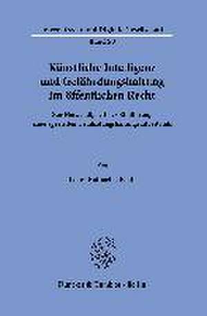 Künstliche Intelligenz und Gefährdungshaftung im öffentlichen Recht. de Laura Katharina Pauli