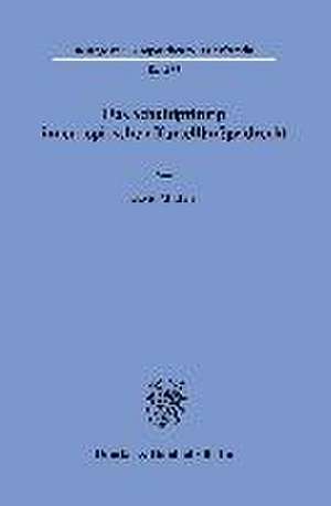 Das Schuldprinzip im europäischen Kartellbußgeldrecht. de David Mattern